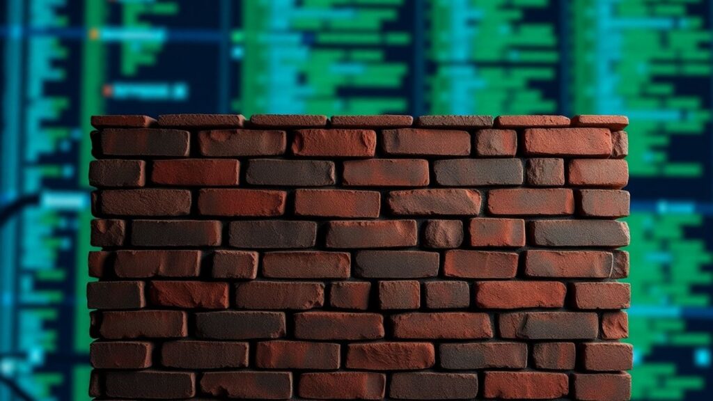 Mur de briques solides, fondation de l'e-réputation.